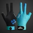 thumbnail image 6 of 1pc Single Snooker Billiard Cue Glove Left Hand Pool Three Finger Open Glove, 6 of 9