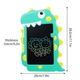 thumbnail image 2 of Cartoon LCD Writing Tablet Colorful Doodle Pad Lightweight Anti-fall Children Board Portable Electronic Drawing for Eye Protection One-button Lock, 2 of 2
