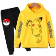 thumbnail image 1 of Conjunto de sudadera con capucha de Super Mario Bros para bebé, ropa informal para niño y niña, 2 piezas, primavera y otoño, 1 of 1