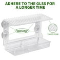 thumbnail image 3 of Window Bird Feeders With Strong Suction Cups,Acrylic Clear Birdhouse and Wild Birdfeeder for Window Viewing Box,Glass Bird Houses for Viewing Inside,Outdoors,Gifts for Cat, 3 of 14