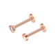 thumbnail image 2 of Qarigey 8pcs Nariz Labio Stud Unisex Labio Oreja Mujeres Hombres Nariz Joyería Surtido Kit Ropa, zapatos y accesorios Miscelánea Qarigey AP000289-00, 2 of 6