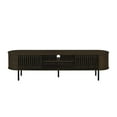 thumbnail image 7 of New Classic Furniture Brax Wood TV Console for TVs up to 82" in Walnut, 7 of 7
