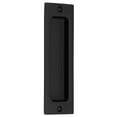 thumbnail image 1 of Emtek 220406FB 2 x 6 Po. Tirette Rectangulaire Moderne Rustique, Noir Plat, 1 of 1