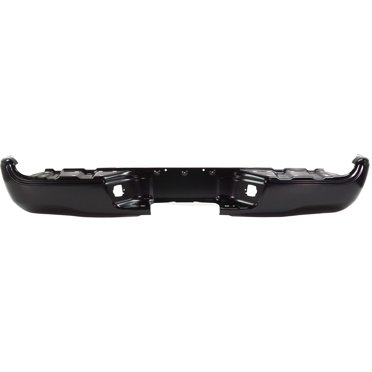 WFLNHB Black Powder Coated Steel Rear Step Bumper For Toyota Tacoma 2016-2023 | TO1103125