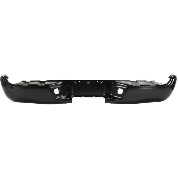 Step Bumper Compatible with Toyota Tacoma 2005-2015 Powdercoated Black Steel Fleetside