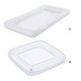 thumbnail image 4 of Sonducket Bandeja de servicio de ensalada de Buffet de hielo de capacidad máxima para fiesta en la piscina de verano, bandeja de comida y bebida Deportes acuáticos cuadrado 60*60CM, 4 of 6