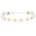 thumbnail image 1 of Collier Ras du Cou Décoratif en Dentelle Fleurie pour Dames, 1 of 10