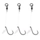 thumbnail image 5 of 3 piezas de aparejos para pesca de carpas, listos para usar, anzuelos de tamaño 4, 6 y 8 en adelante Tamaño del gancho 8, 5 of 8