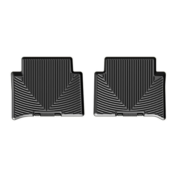 WeatherTech All-Weather Floor Mats compatible with Canyon, Colorado - 2nd Row, Black