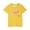 Yellow, variant on Bxsruta Boys Girls Kids Print Short Sleeve T-Shirt, Soft Breathable Polyester Spandex Blend, Casual Everyday Wear