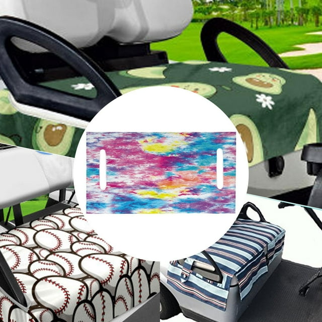 Funda para asiento de carrito de golf, toallas para asientos de carrito de golf, protector de asientos, para asiento de de golf, cojín para Estilo B