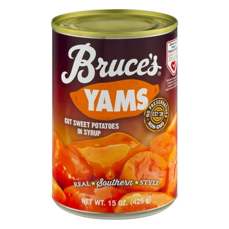 (6 Pack) Bruce's Yams, 15 Oz (Best Canned Yams Recipe)