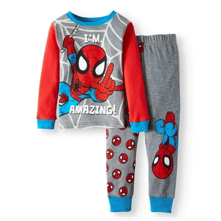 Spider-Man Cotton Tight Fit Pajamas, 2-piece Set (Toddler Boys)