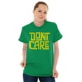 thumbnail image 4 of Don't Care Attitude Rebellious Loner Men's Graphic T Shirt Tees Brisco Brands X, 4 of 6