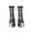 Black, variant on Women's Spring And Summer Knee-High Functional Compression Socks For Skipping Rope, Aerobics And Pressure Sports, White