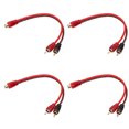thumbnail image 3 of 1 Female 2 Male Adapter, 4PCS Noise Rejection High Accuracy Audio  Splitter Adaptor Cable Quality Sound  For Device With 3.5mm Jack, 3 of 8