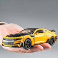 thumbnail image 3 of 1:32 Alloy Diecast Car Model Chevrolet Camaro Pull Back Sound Light Kids Toy Car Collection For Children's Gifts, 3 of 5