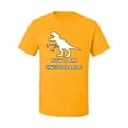 thumbnail image 2 of Wild Bobby, Unstoppable T Rex Funny, Pop Culture, Men Graphic Tee, Gold, 5X-Large, 2 of 4