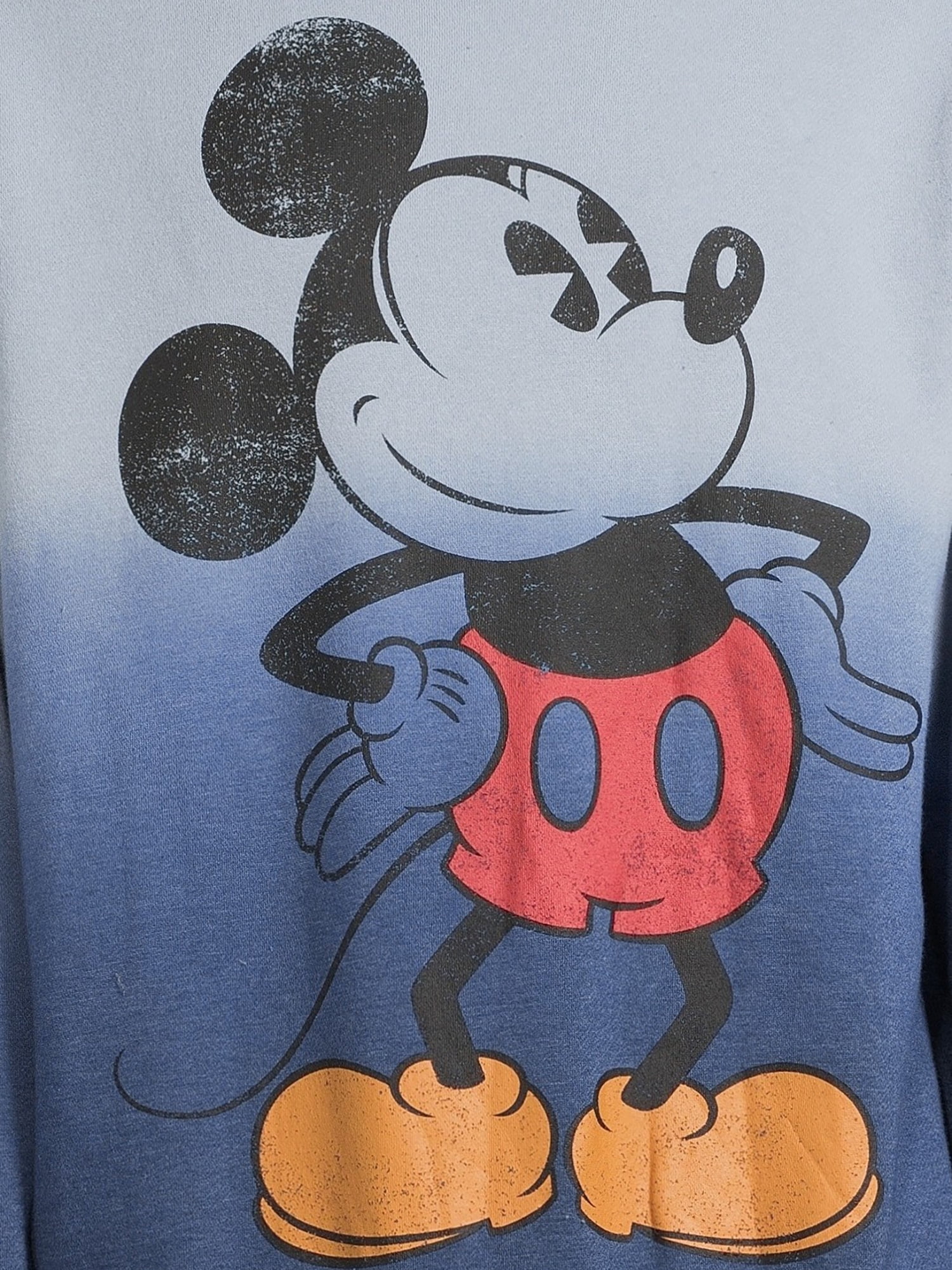 Disney Classic Mickey Mouse Apparel, Men's Graphic Crew Sweatshirt, Sizes XS-3XL (Men's Big & Tall)