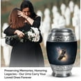 thumbnail image 3 of SABURIAL Eagle Urn - Mini Cremation Urns For Human Ashes Adult Female Mom - Keepsake Burial Urns - Memorial Urn - Combo Of 10 Inch & 3 Inch, 3 of 7