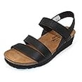 thumbnail image 2 of NAOT Footwear Women's Kayla Sandal Black Matte Leather - 5-5.5 W US, 2 of 7