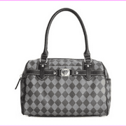 Marc Fisher Check Mate Large Satchel