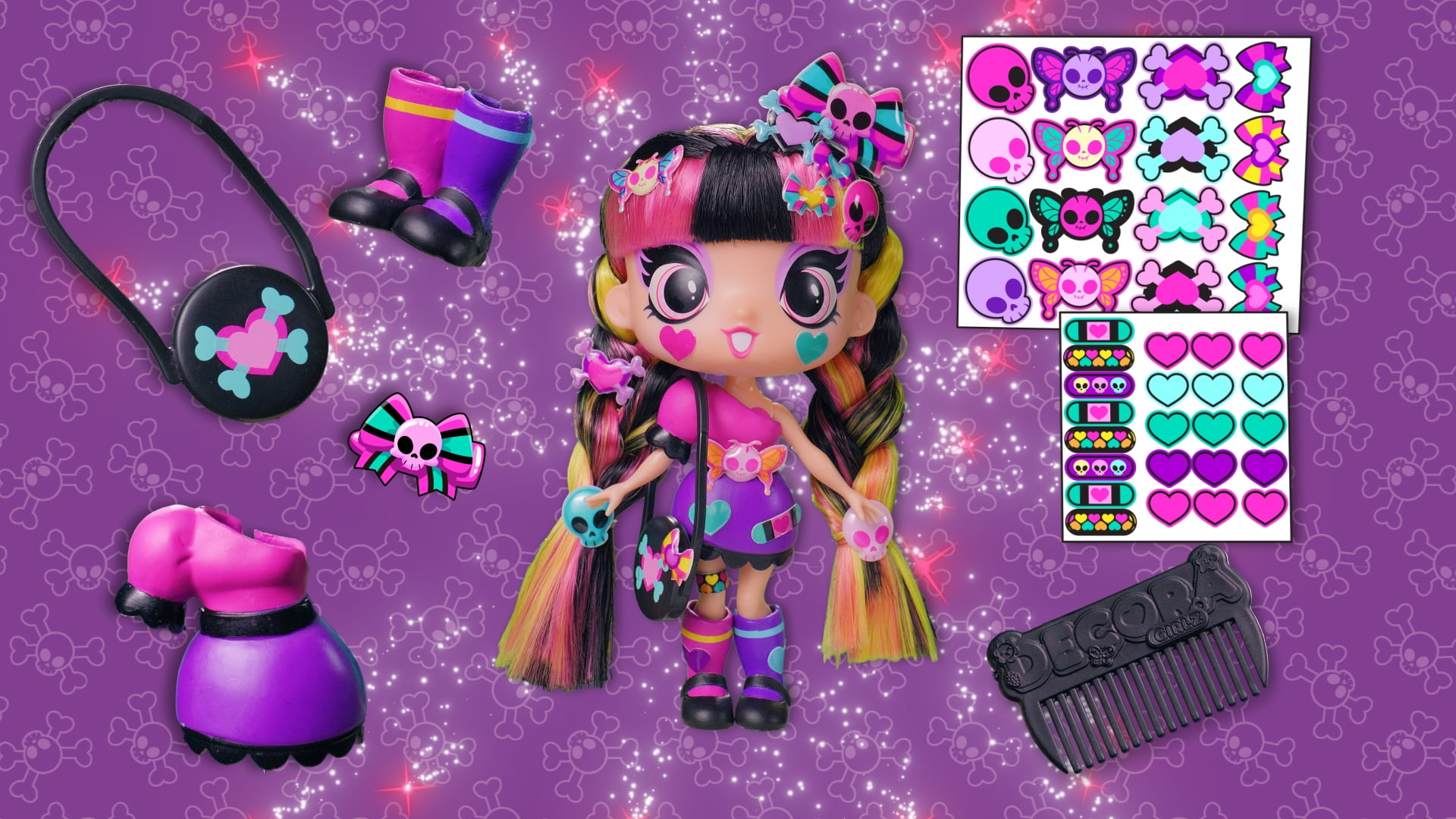 Decora Fashion Girlz 5" Tall Collectible Dolls: Mystery Pack, Novelty & Gag Toys, Children Ages 4+