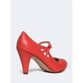 thumbnail image 3 of J. Adams Pixie Adorable Vintage Round Toe Kitten Heel Mary Jane Pump, 3 of 4