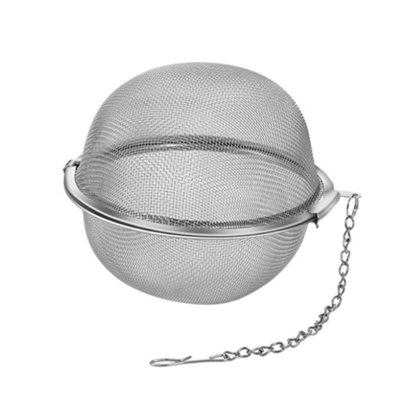 Stainless Steel Locking Spice Tea Ball Strainer Mesh Infuser Coffee Tea Filter-e