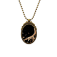 thumbnail image 1 of Hierba enorme fósil de dinosaurio Collar Colgante Vintage de bronce antiguo de joyeria de lujo de regalo Unbranded M, 1 of 3