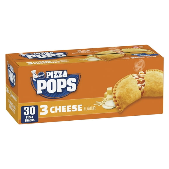 Pizza collations Trois fromages Pizza Pops de Pillsbury 30 pizzas collations, 2.85 kg