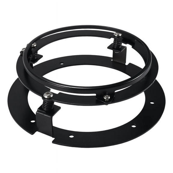 5.75 Inch Black Car Motorcycles Headlight Round Mounting Bracket Suitable for Touring Softail Adapter