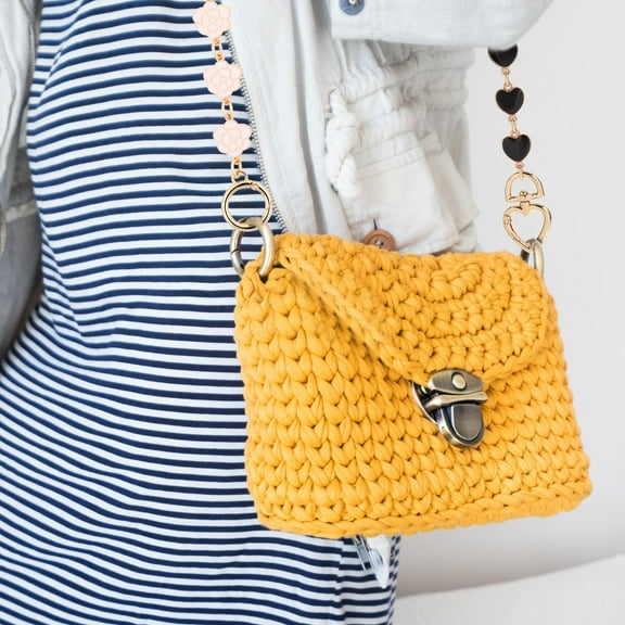 MLINS 4 Pcs Purse Extender Chain for Crossbody Bag with Extension Strap Decorative Purse Strap Wallet Strap Chain for Lady Purse Accessories