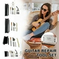 thumbnail image 4 of Guitar Fret File Leveling Kit - Guitar Luthier Tool Set with Crowning File, Rocker & Beam - Stainless Steel Repair Tools for Acoustic & Electric Guitar Maintenance, 4 of 8
