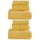 thumbnail image 1 of Juego de toallas de baño de algodón de 6 piezas | 2 toallas de baño, 2 toallas de mano, 2 paños suaves y absorbentes., 1 of 5