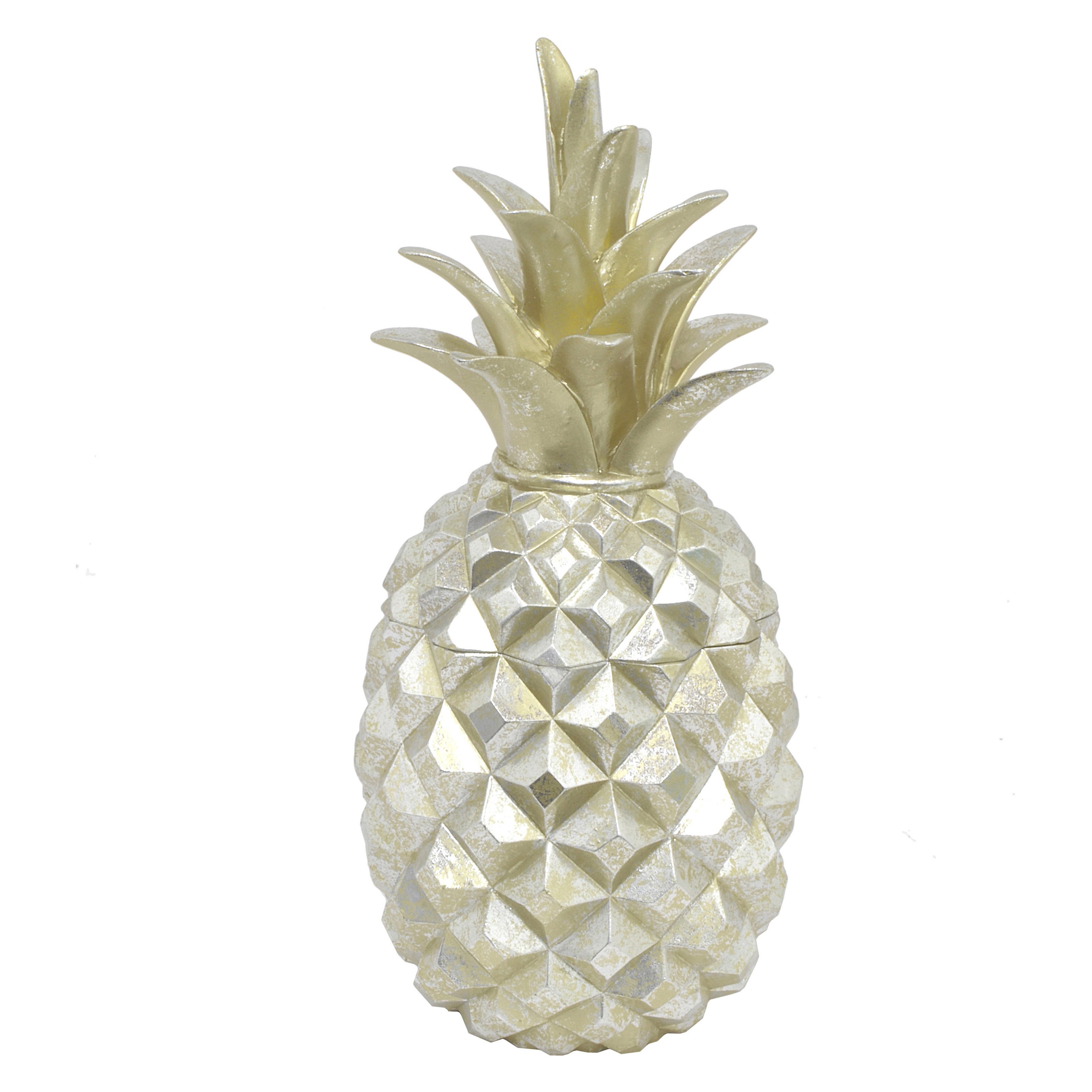 Three Hands Pineapple Decorative Jar