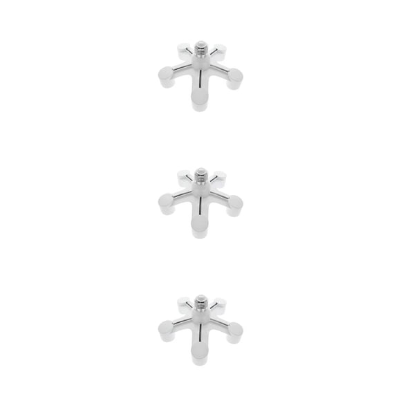 Naiovety Divisor de bombilla E27 Base de lámpara de aislamiento resistente al calor Adaptador de luz de oficina Accesorio de soporte de iluminación de Type1 NO1