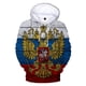 thumbnail image 4 of Sudadera con capucha con estampado 3D de la bandera rusa del oso de Rusia 2023, sudaderas casuales de moda para hombre, sudaderas con capucha de gran tamaño de estilo Harajuku, 4 of 5