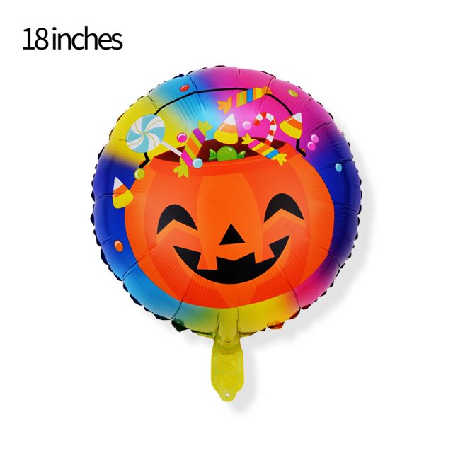 Globos de aluminio para decoración de Halloween, Globos de murciélago, calabaza, fantasma, Araña, juguetes, suministros para fiestas de Halloween, 2022
