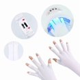 thumbnail image 1 of TG UV Protective Fingerless Gloves LONG, 1 of 5