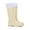 White, variant on AUXDIQ Wellington Boots Women Mid-calf Wellies Waterproof Rain Boots Outdoor Garden Shoes
