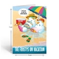 thumbnail image 2 of Funny Beach Chrsitmas Card - Melting Snowman Humorous Holiday Card - 30070, 2 of 3