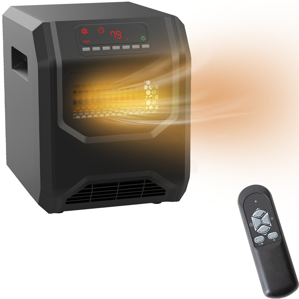 Buy Space Heater with Remote Control, 1500W/750W Portable Electric