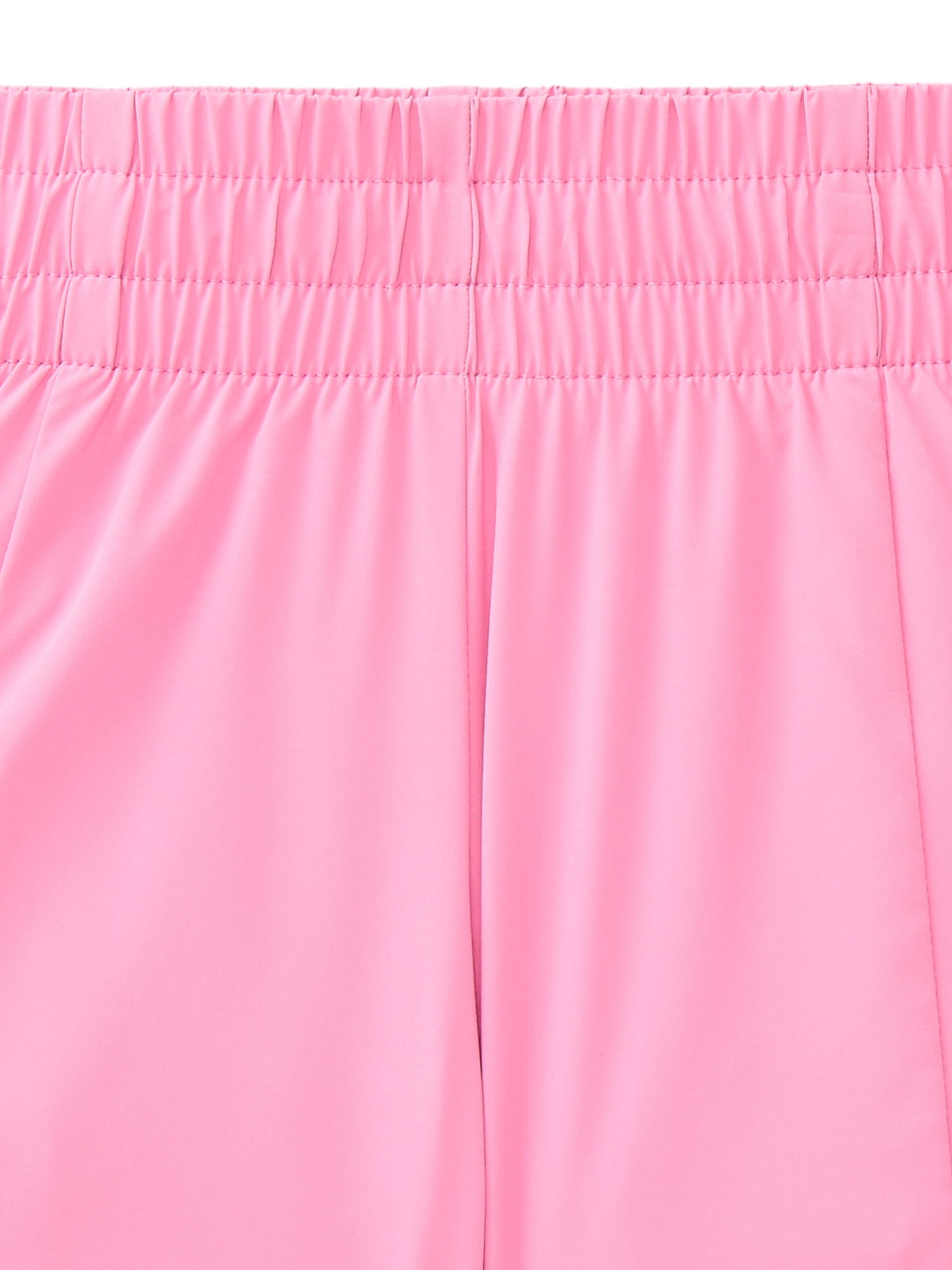 Athletic Works Girls Athletic Run Shorts, Sizes 4-18 & Plus