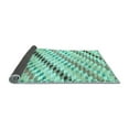 thumbnail image 2 of Ahgly Company Indoor Rectangle Abstract Light Blue Modern Area Rugs, 3' x 5', 2 of 4