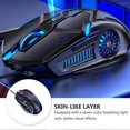 thumbnail image 2 of Laptop Wireless Mouse Laptop Wired Mice Ergonomic Gaming RGB Gaming Mice Optical PC, 2 of 2