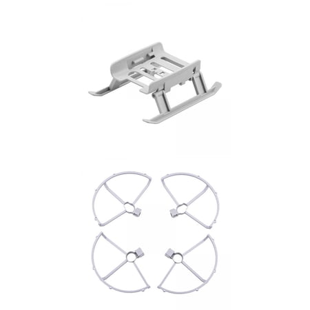 LeeQinersw Dolity Landing Gear Propellers Guard Protection Set UAV Foldable for DJI 2 Drone