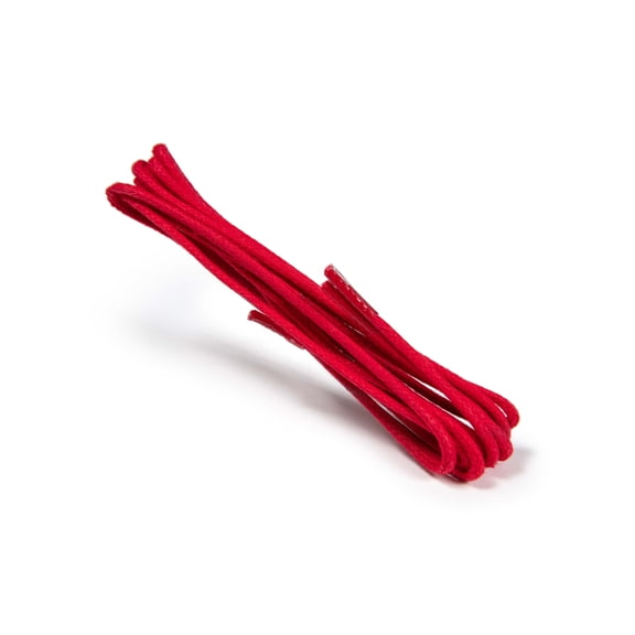 Kaps Waxed Round Thin Shoe Laces 2 mm 100% cotton
