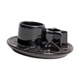 thumbnail image 4 of Quemador de incienso, soporte de incienso, decoración versátil, regalo de inauguración de la casa, adorno de , casera para mesa de Negro, 4 of 9
