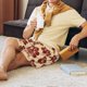 thumbnail image 5 of Fotbe Thanksgiving Sketch Turkey Pantalones Cortos de Pijama para Hombre, Ropa de Dormir, Pantalones de Pijama Cortos para Hombre-X-Large, 5 of 6